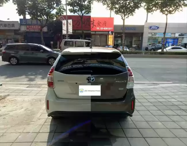 休旅車隔熱紙推薦怎麼貼? 一次兩台Jec比給你看!